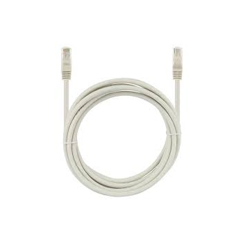 Patchcord UTP kat.5e kabel sieciowy LAN 2x RJ45 linka PVC szary 1m NEKU